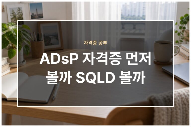 ADSP 자격증