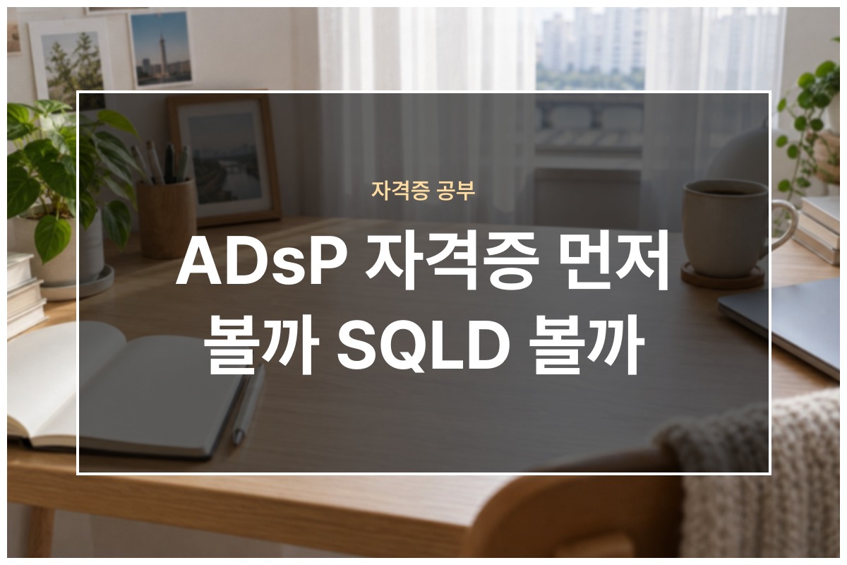 ADSP 자격증