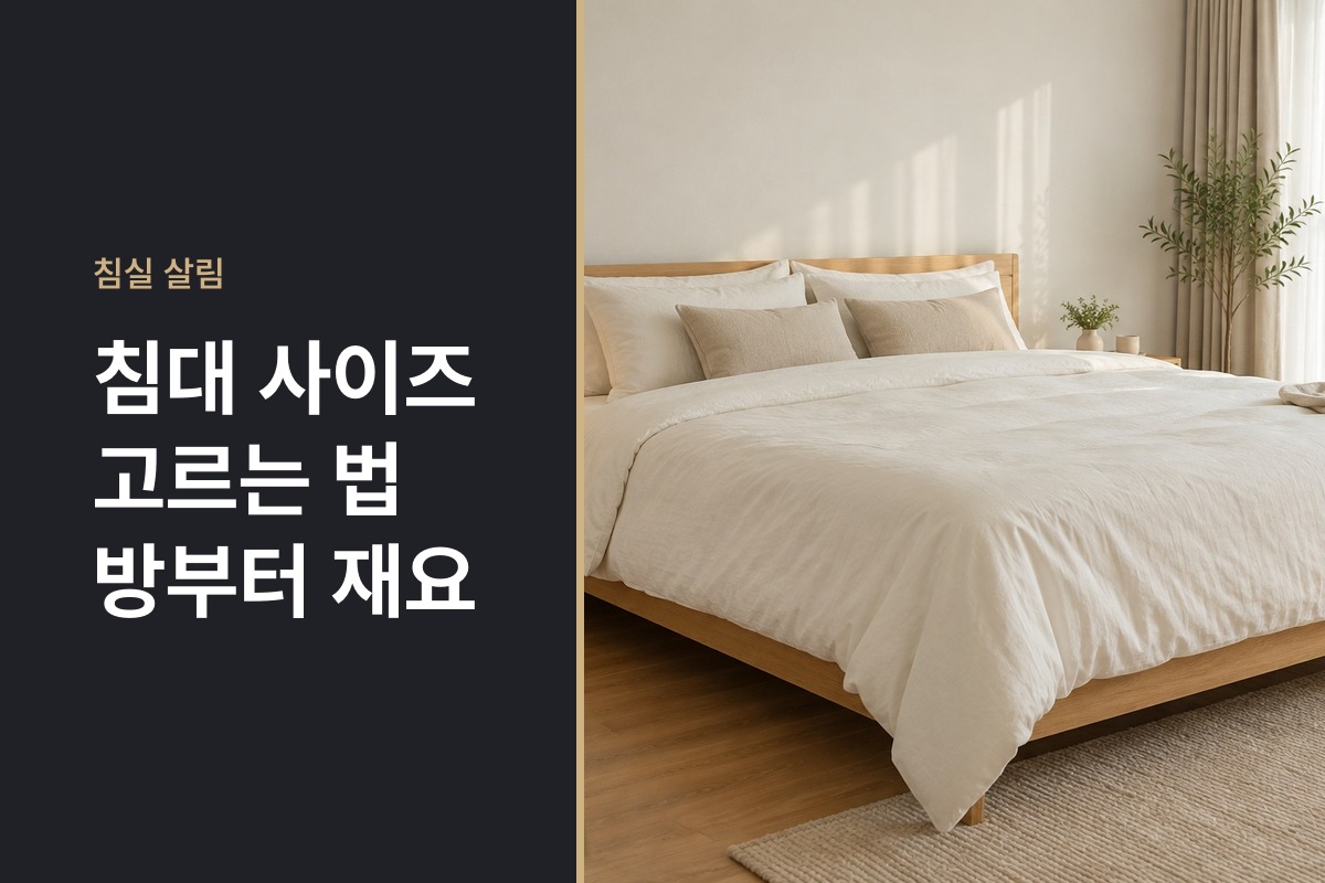 침대 사이즈 고르는 법 싱글부터 킹까지 방 크기와 자는 사람 수로 정하기